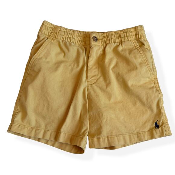 Polo by Ralph Lauren Other - Polo Ralph Lauren Yellow Prepster Flex Abrasion Twill Shorts Boys 10